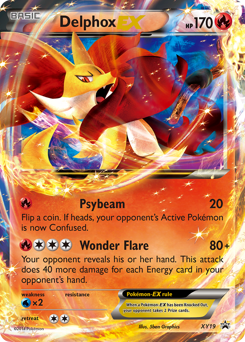 Delphox-EX — XY Black Star Promos