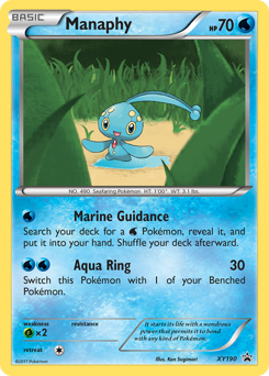 Manaphy — XY Black Star Promos