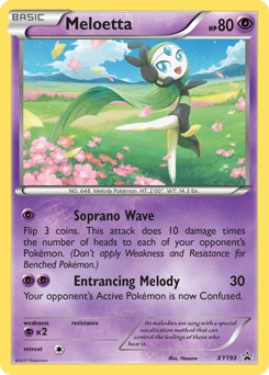 Meloetta — XY Black Star Promos