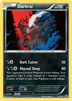 Darkrai — XY Black Star Promos