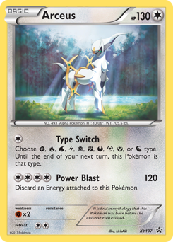 Arceus — XY Black Star Promos