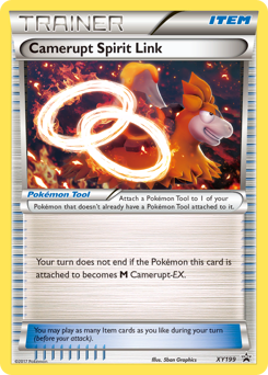 Camerupt Spirit Link — XY Black Star Promos