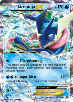 Greninja-EX — XY Black Star Promos