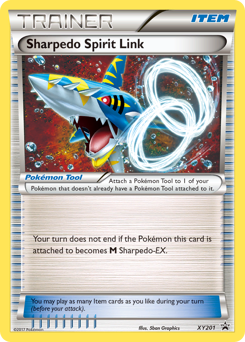 Sharpedo Spirit Link — XY Black Star Promos