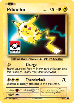 Pikachu — XY Black Star Promos