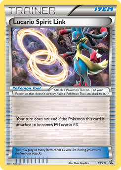 Lucario Spirit Link — XY Black Star Promos
