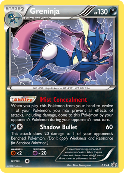Greninja — XY Black Star Promos