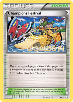 Champions Festival — XY Black Star Promos