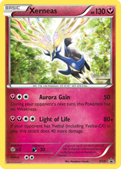 Xerneas — XY Black Star Promos