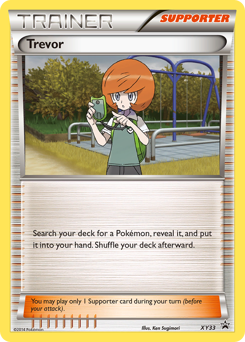 Trevor — XY Black Star Promos