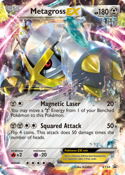 Metagross-EX — XY Black Star Promos