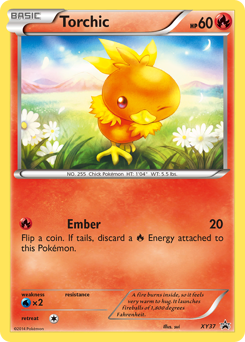 Torchic — XY Black Star Promos