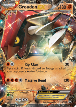 Groudon-EX — XY Black Star Promos