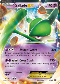 Gallade-EX — XY Black Star Promos