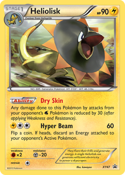 Heliolisk — XY Black Star Promos