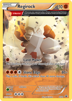 Regirock — XY Black Star Promos