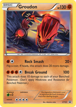 Groudon — XY Black Star Promos