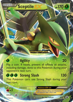 Sceptile-EX — XY Black Star Promos