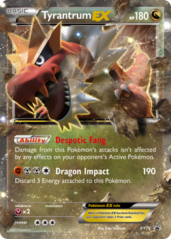 Tyrantrum-EX — XY Black Star Promos