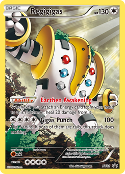 Regigigas — XY Black Star Promos