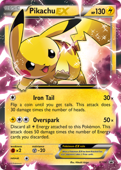 Pikachu-EX — XY Black Star Promos