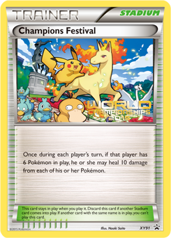 Champions Festival — XY Black Star Promos