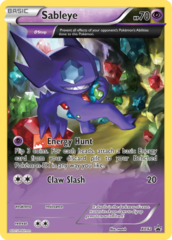 Sableye — XY Black Star Promos