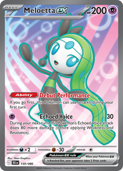 Meloetta ex — Black Bolt