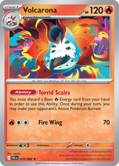 Volcarona — Black Bolt