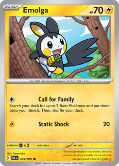 Emolga — Black Bolt