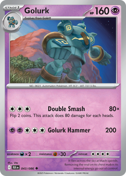 Golurk — Black Bolt