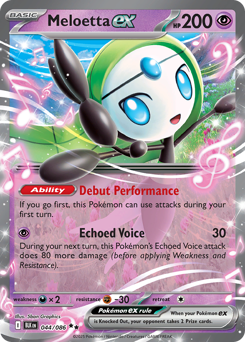 Meloetta ex — Black Bolt