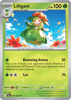 Lilligant — Black Bolt