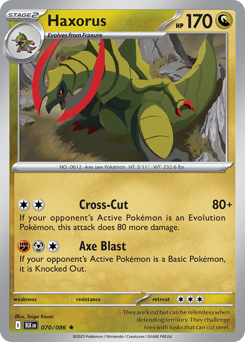 Haxorus — Black Bolt