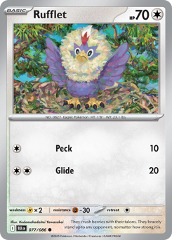 Rufflet — Black Bolt