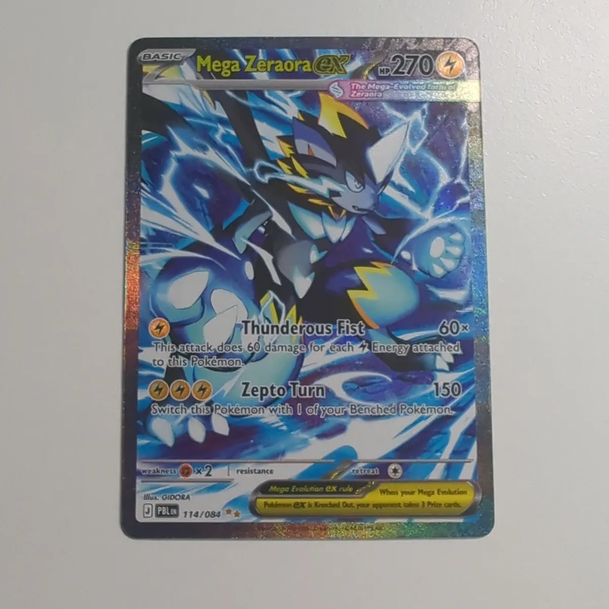 Mega Zeraora ex